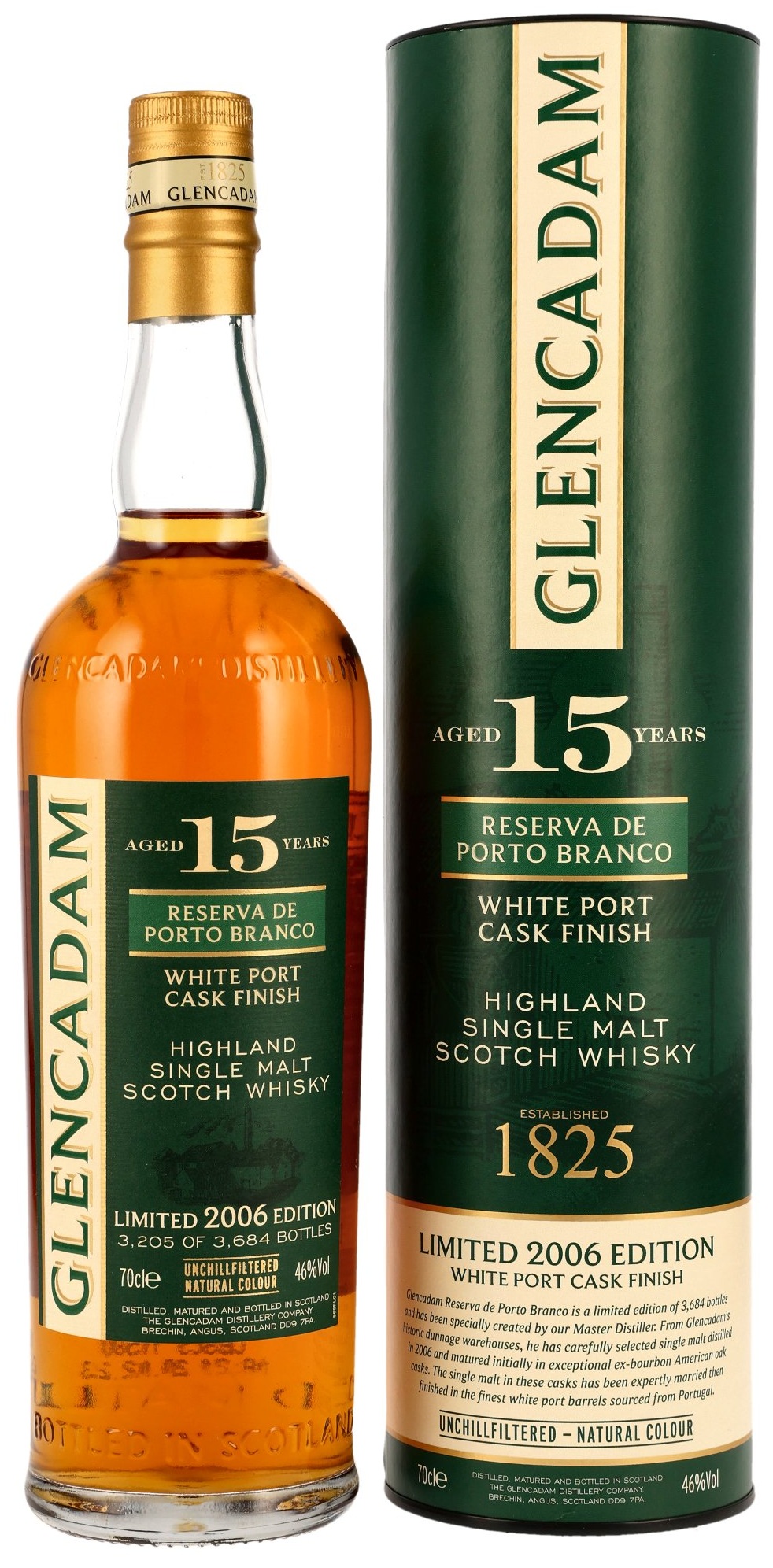Glencadam-15-yo-Reserva-De-Porto-Branco-White-Port-Cask-Finish Glencadam 15 Jahre 2006/2021 Reserva De Porto Branco 46% vol.