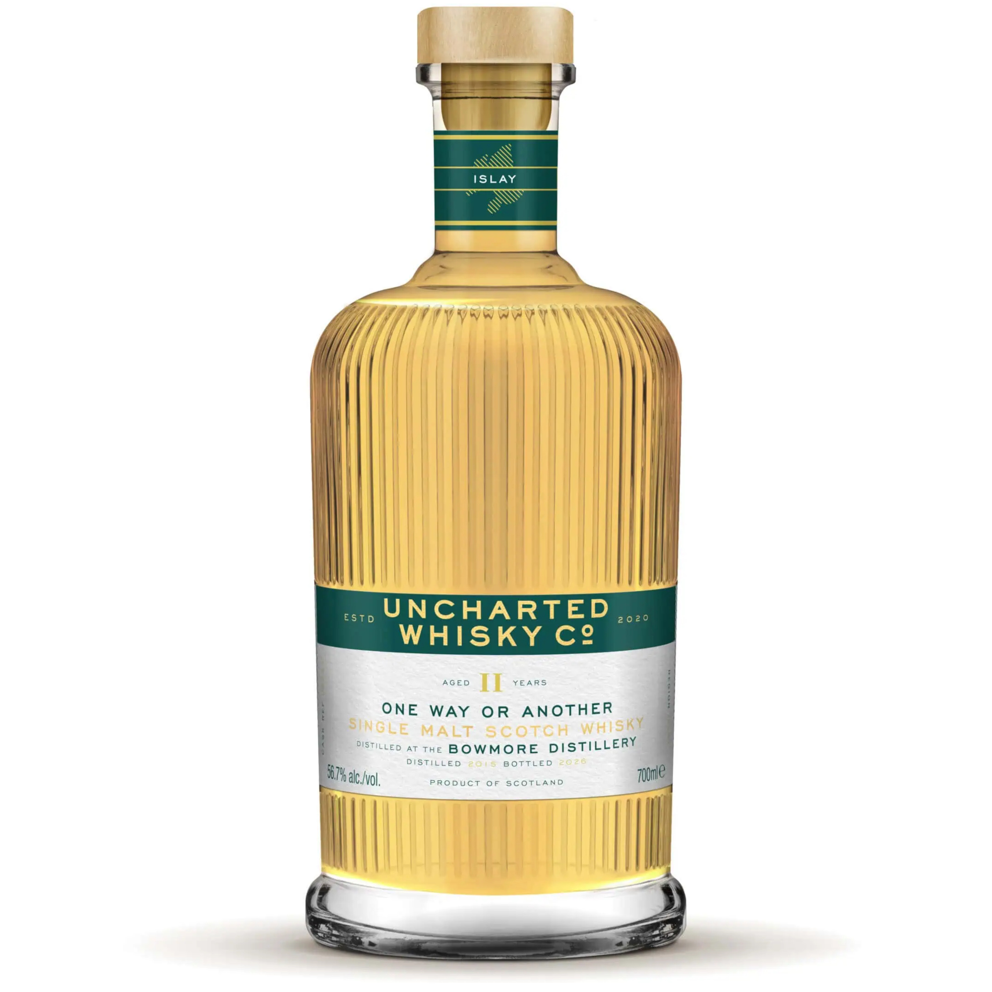 Bowmore 11 Jahre 2015/2026 1st Fill Bourbon Cask Uncharted Whisky 56,7% vol.