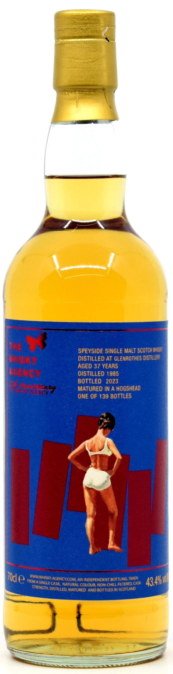 glenrothes_37_TWA Glenrothes 37 Jahre 1985/2023 The Whisky Agency 43,4% vol.