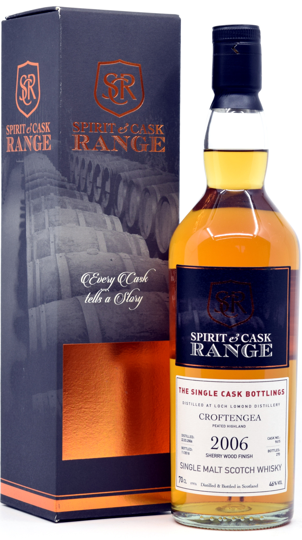 croftengea_2006_Wx Croftengea 2006/2018 Sherry Wood Spirit & Cask Range 46% vol.