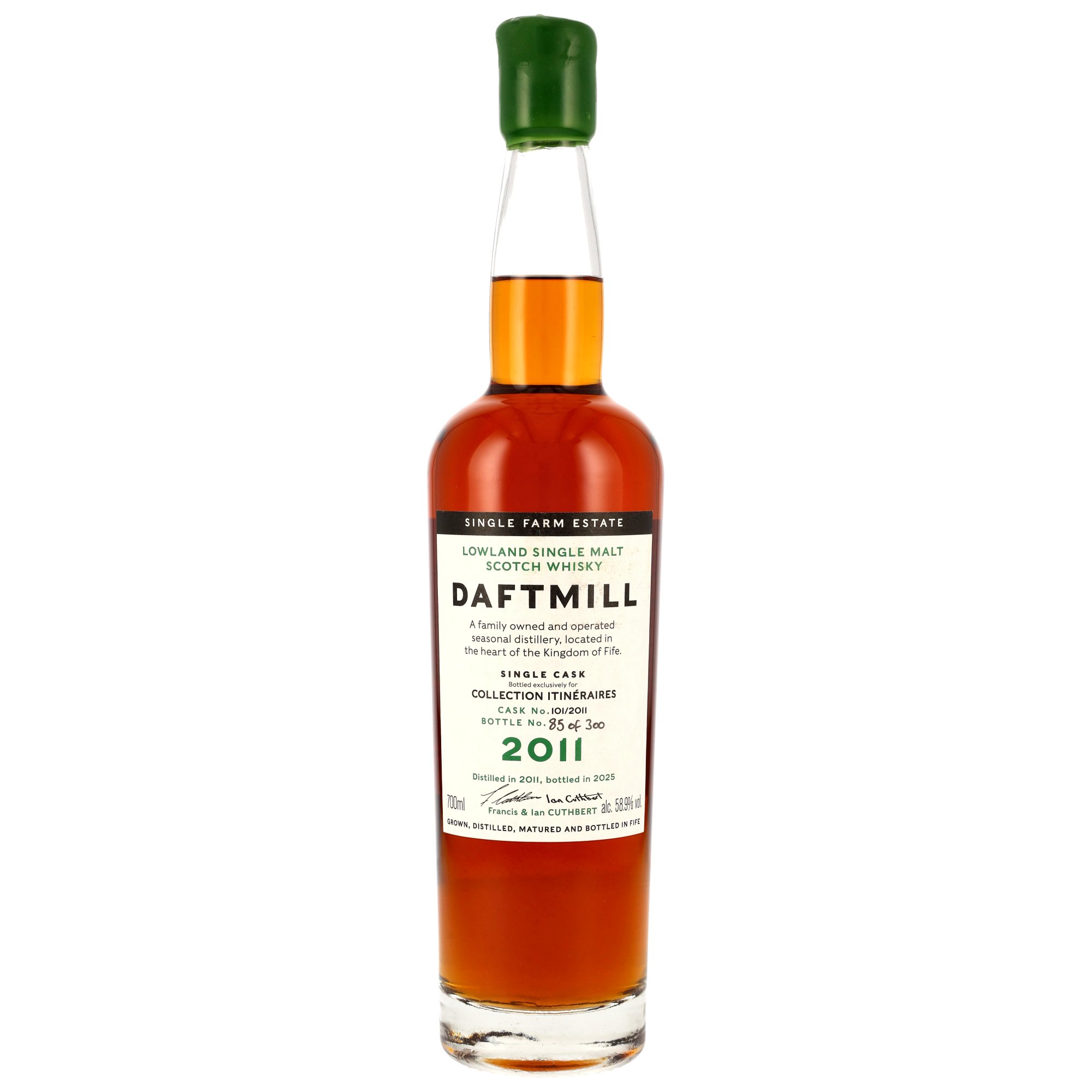 Daftmill 2011/2025 1st Fill Oloroso Single Cask for France #101/2011 58,9% vol.