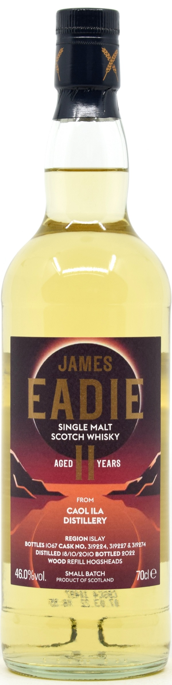 caol_ila_11_JE_SB Caol Ila 11 Jahre 2010/2022 James Eadie Small Batch 46% vol.