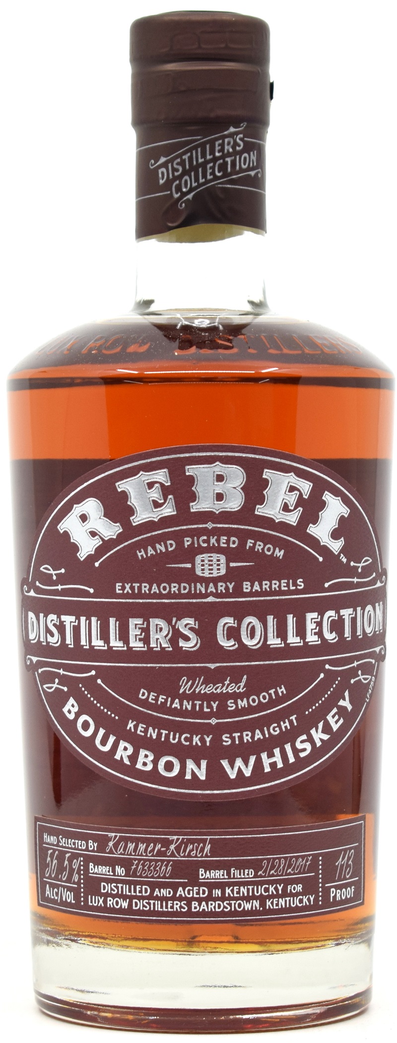 rebel_SB_7633366 Rebel Distiller's Collection Single Barrel for germany #7633366 56,5% vol.