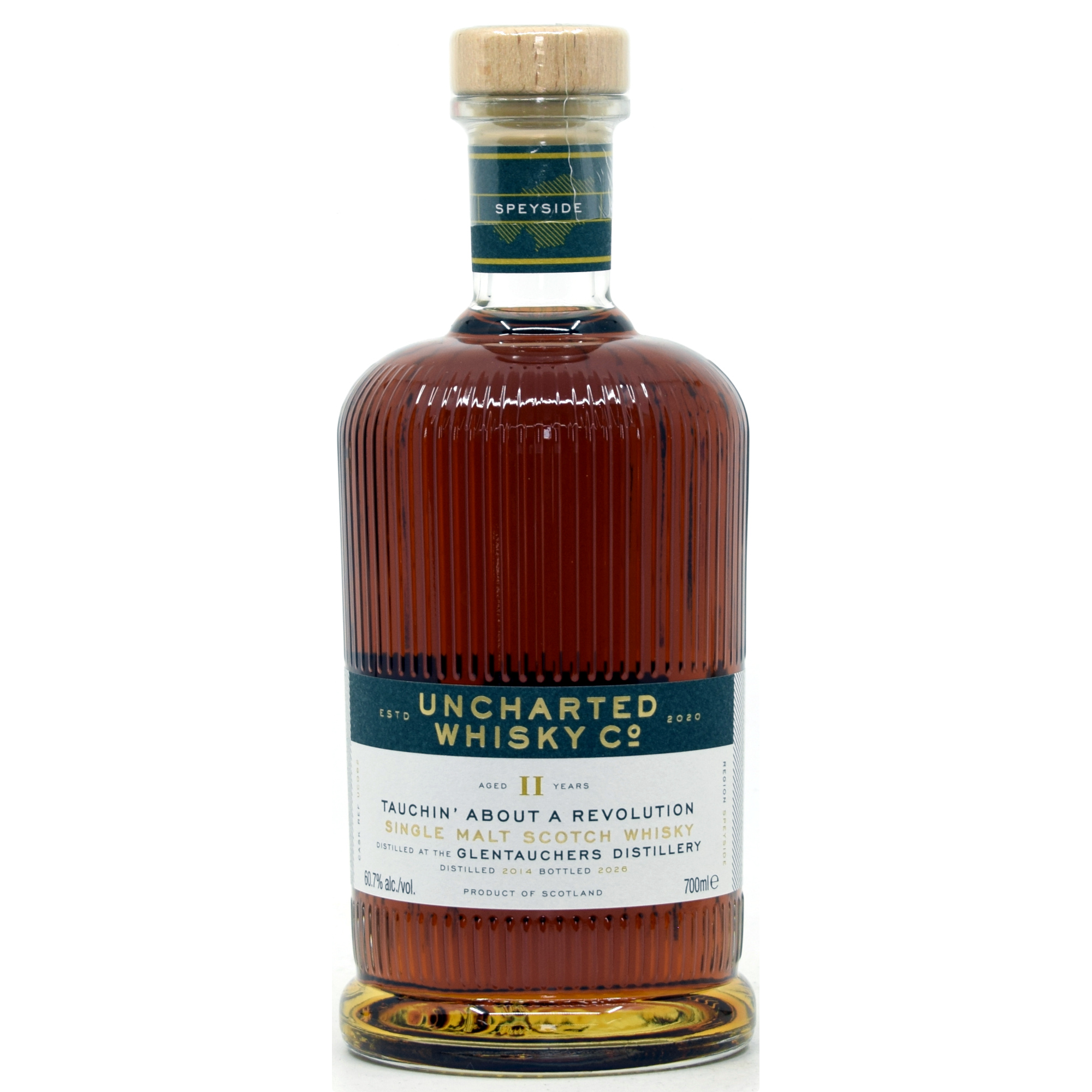 Glentauchers 11 Jahre 2014/2026 Oloroso Sherry Cask  Uncharted Whisky 60,7% vol.