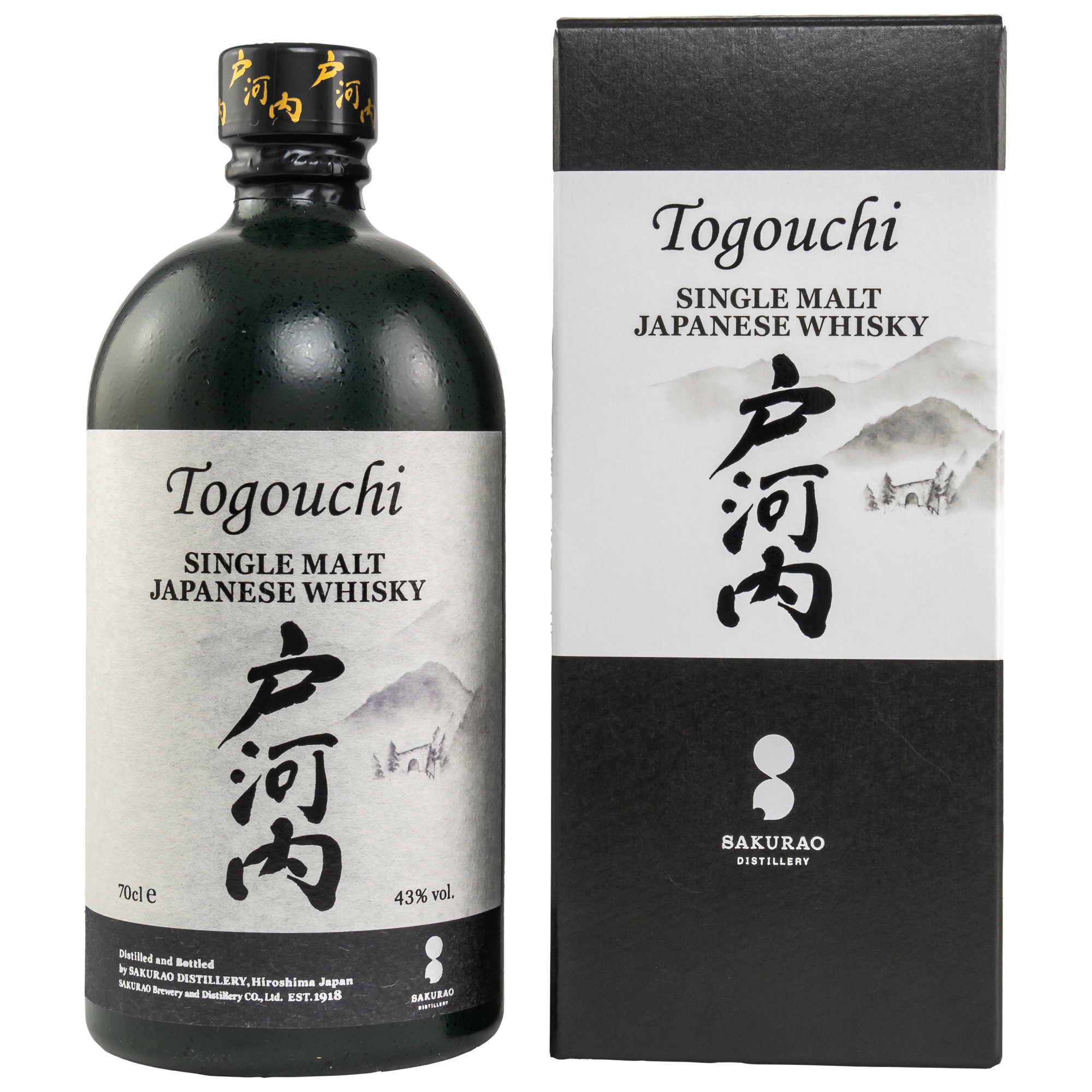 Togouchi_SingleMalt Togouchi Single Malt 43% vol.