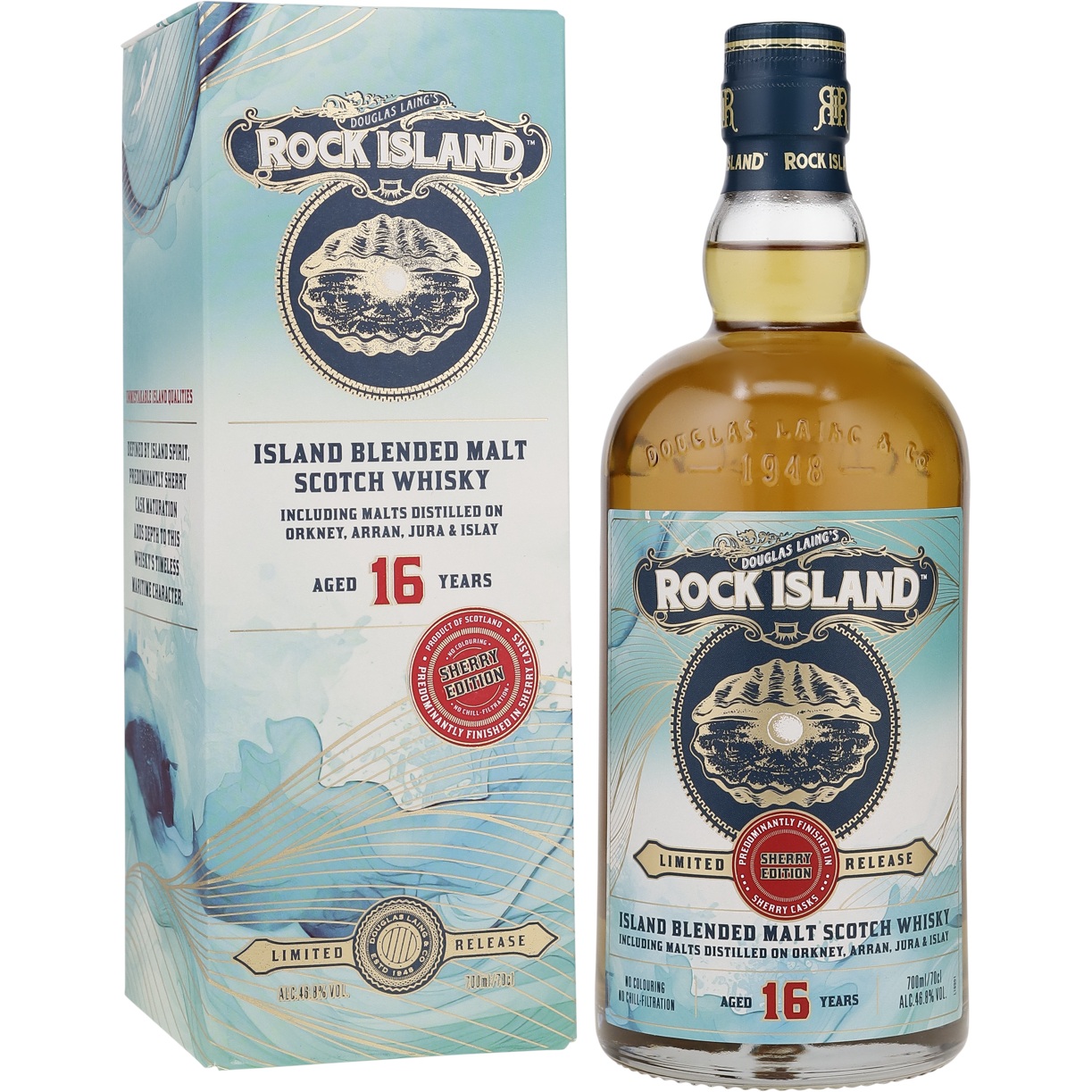 Rock Island 16 Jahre Sherry Cask 46,8% vol.