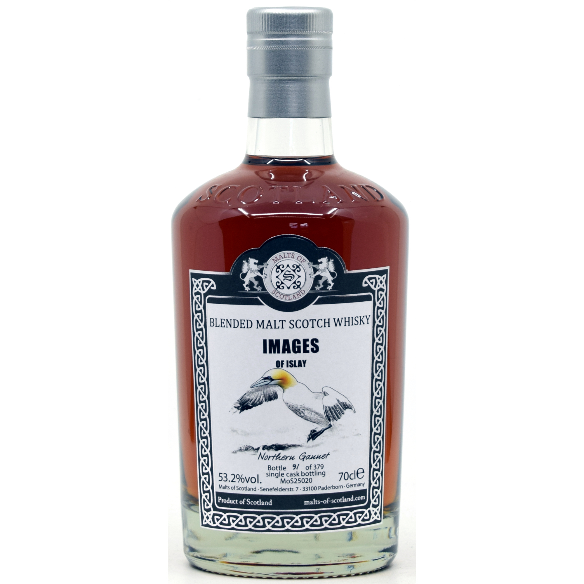 Images of Islay "Northern Gannet" 1st Fill Sherry Malts of Scotland 53,2% vol.