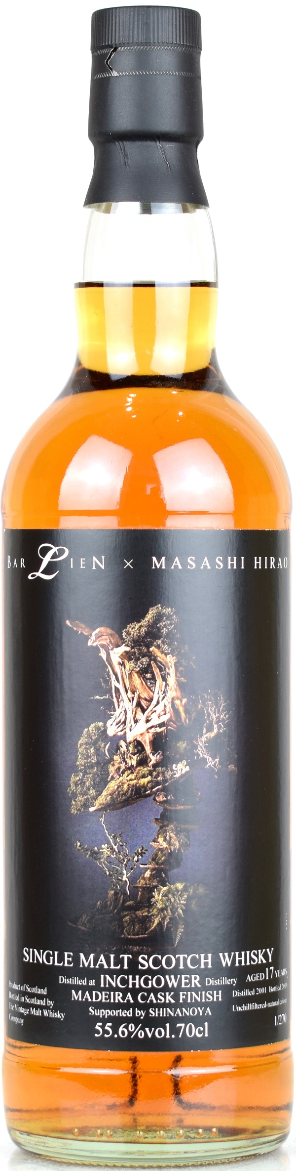 inchgower_17_shinanoya Inchgower 17 Jahre 2001/2019 Madeira Cask Bar Lien / Shinanoya 55,6% vol.