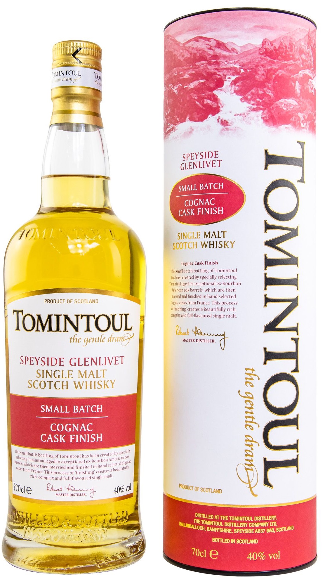 tomintoul_cognac Tomintoul Cognac Cask Wood Finish Range