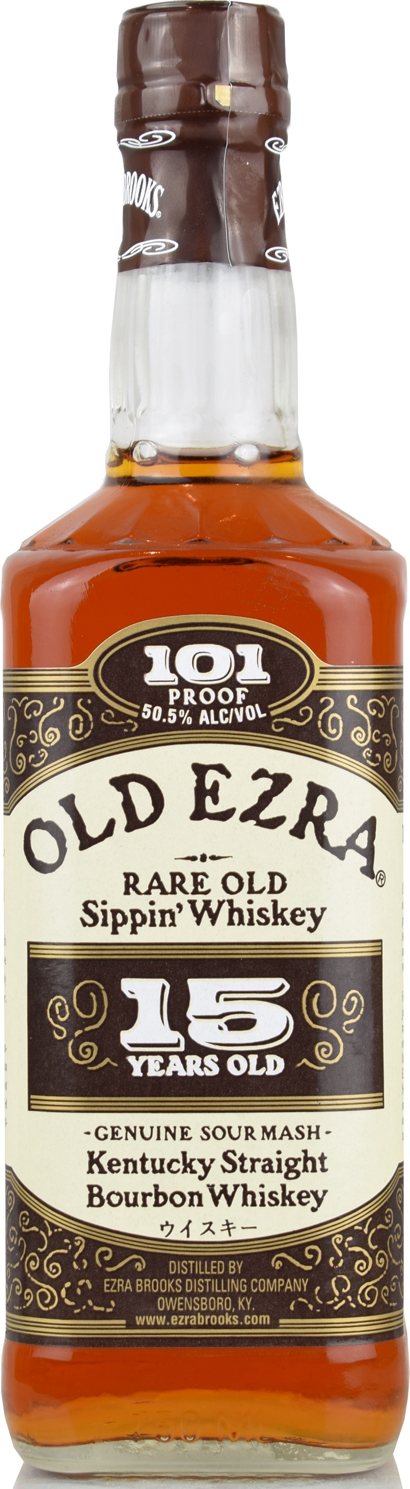 ezra_15 Ezra Brooks 15 Jahre 50,5% vol.