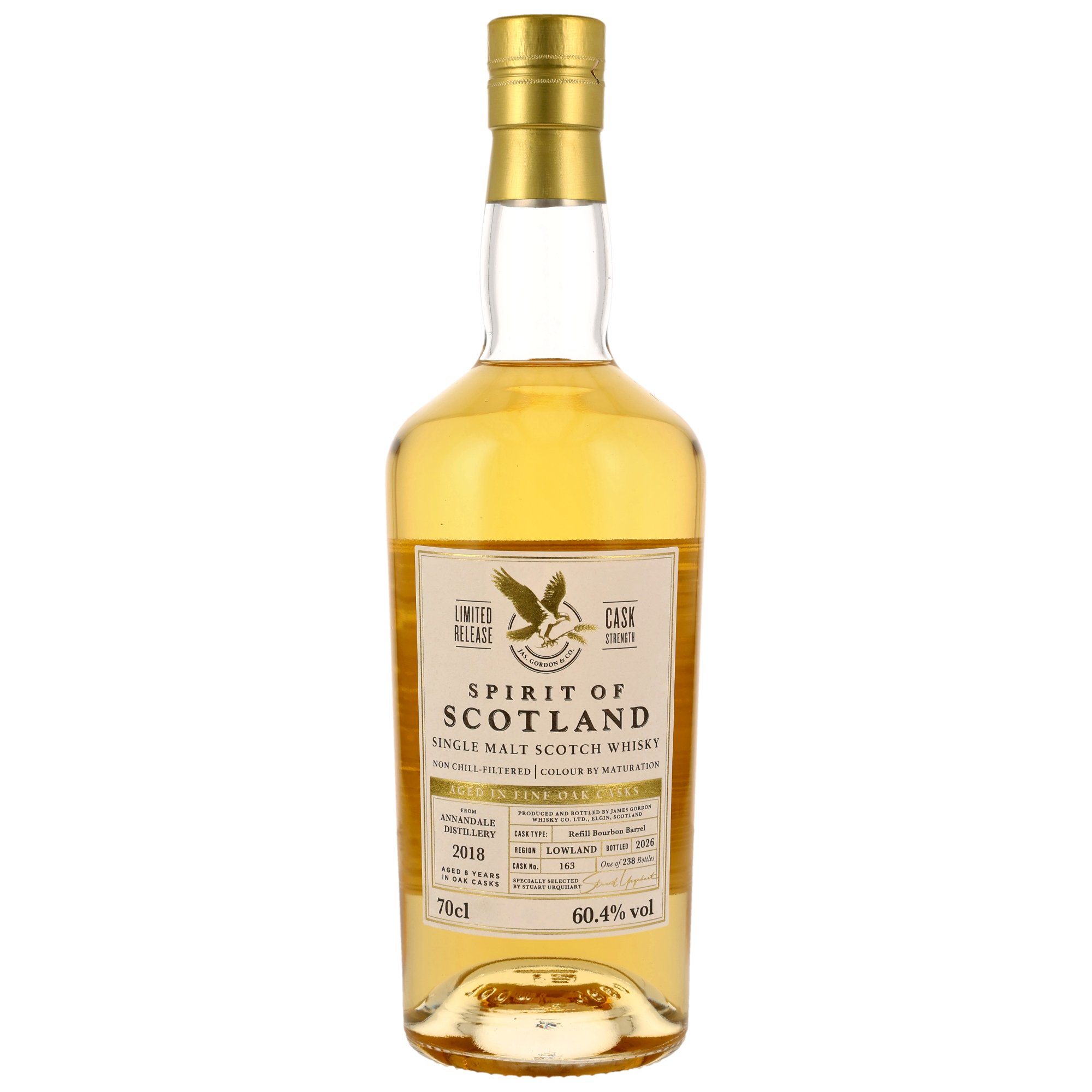 Annandale 2018/2026 Gordon & MacPhail Spirit of Scotland #163 60,4% vol