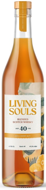 living_souls_40 Living Souls Blended Scotch 40 Jahre Ex-Islay Cask 41,2% vol.