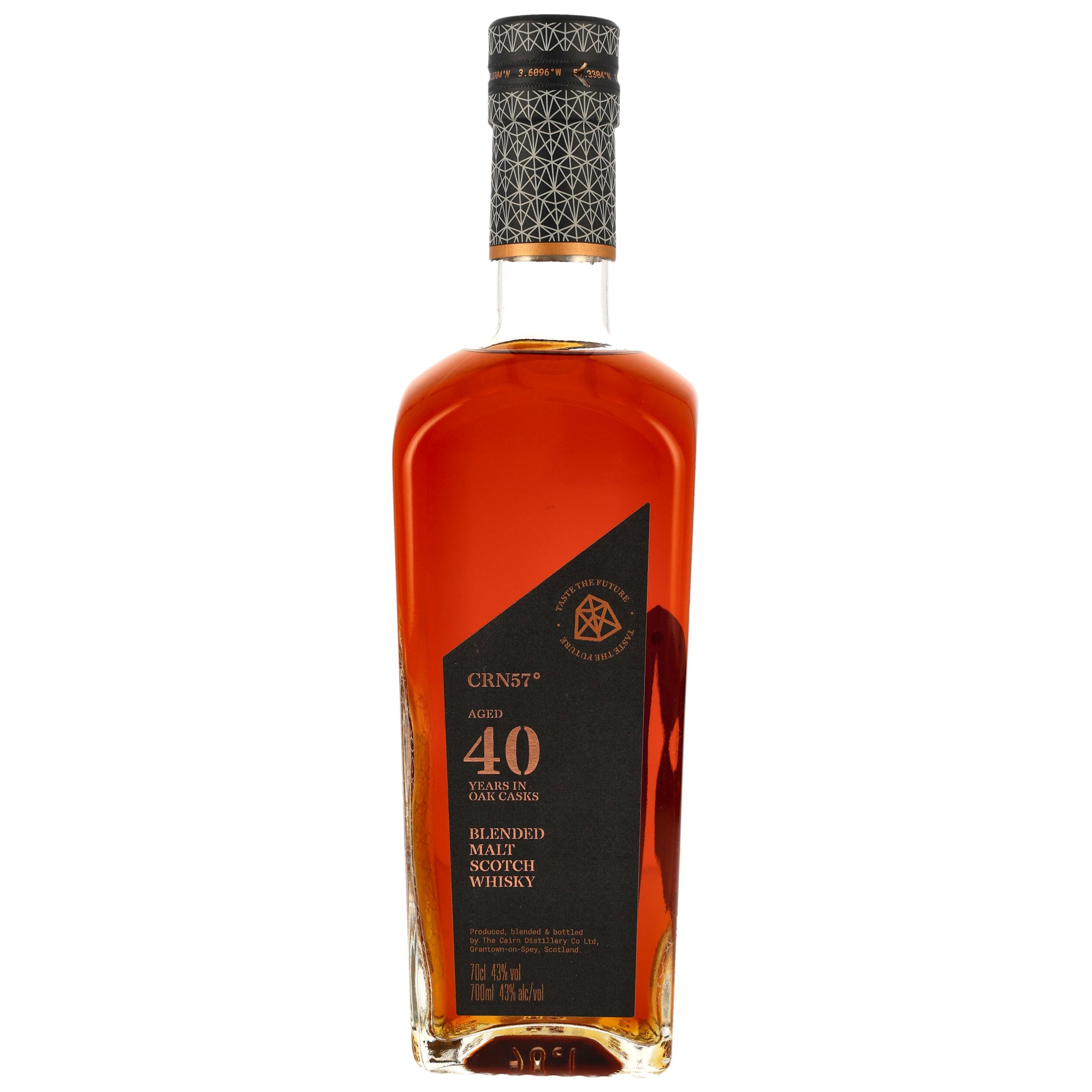 The Cairn CRN57 40 Jahre Blended Malt Whisky 43% vol.