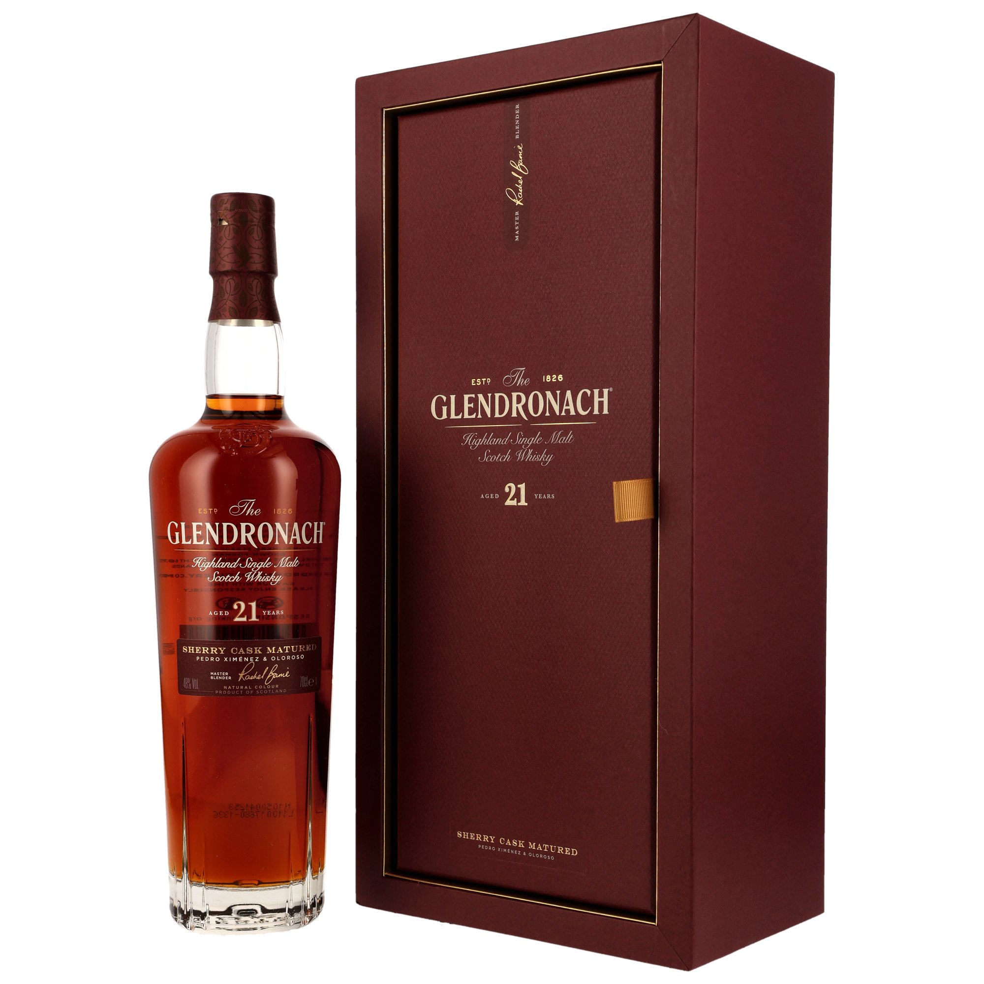 Glendronach 21 Jahre PX & Oloroso Casks 2025 48% vol.
