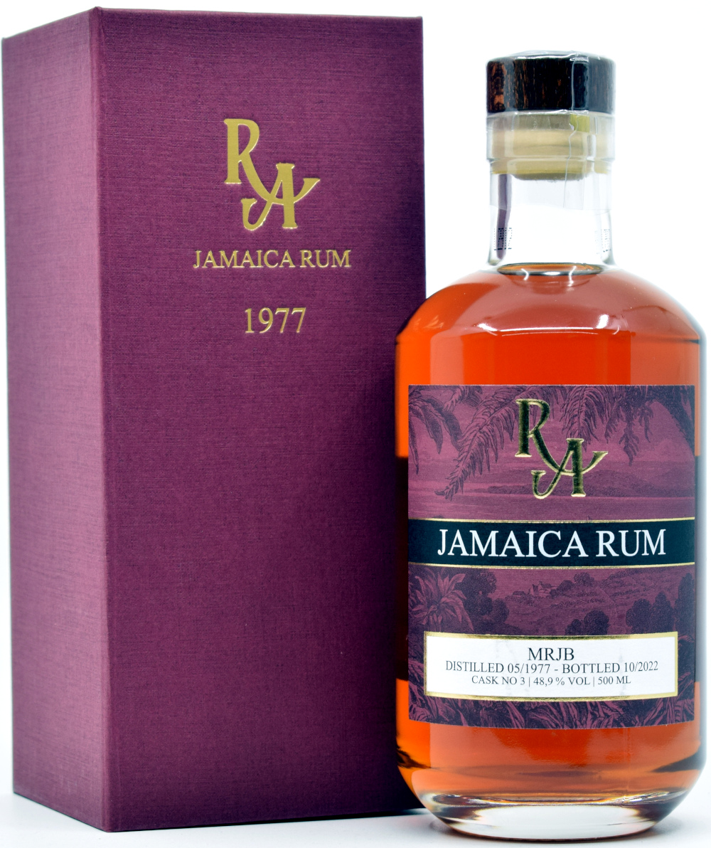 jamaica_1977_RA Jamaica (MRJB Distillery) 45 Jahre 1977/2022 Rum Artesanal Single Cask #3 48,9% vol.