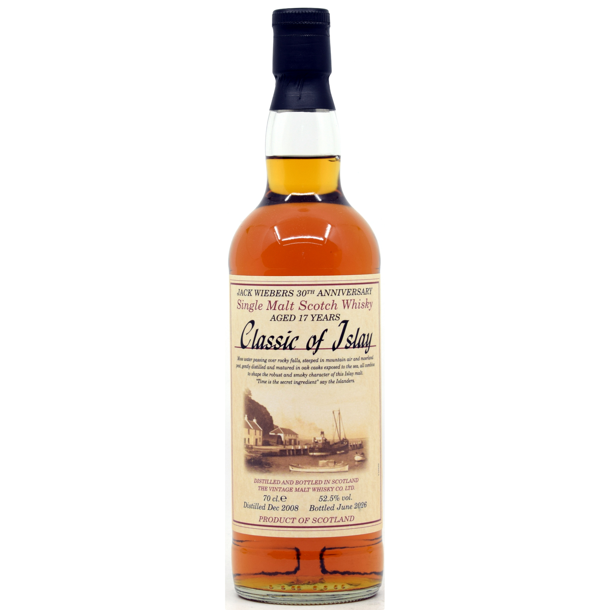 Classic of Islay 17 Jahre 2008/2026 30th Anniversary Jack Wiebers 52,5% vol.