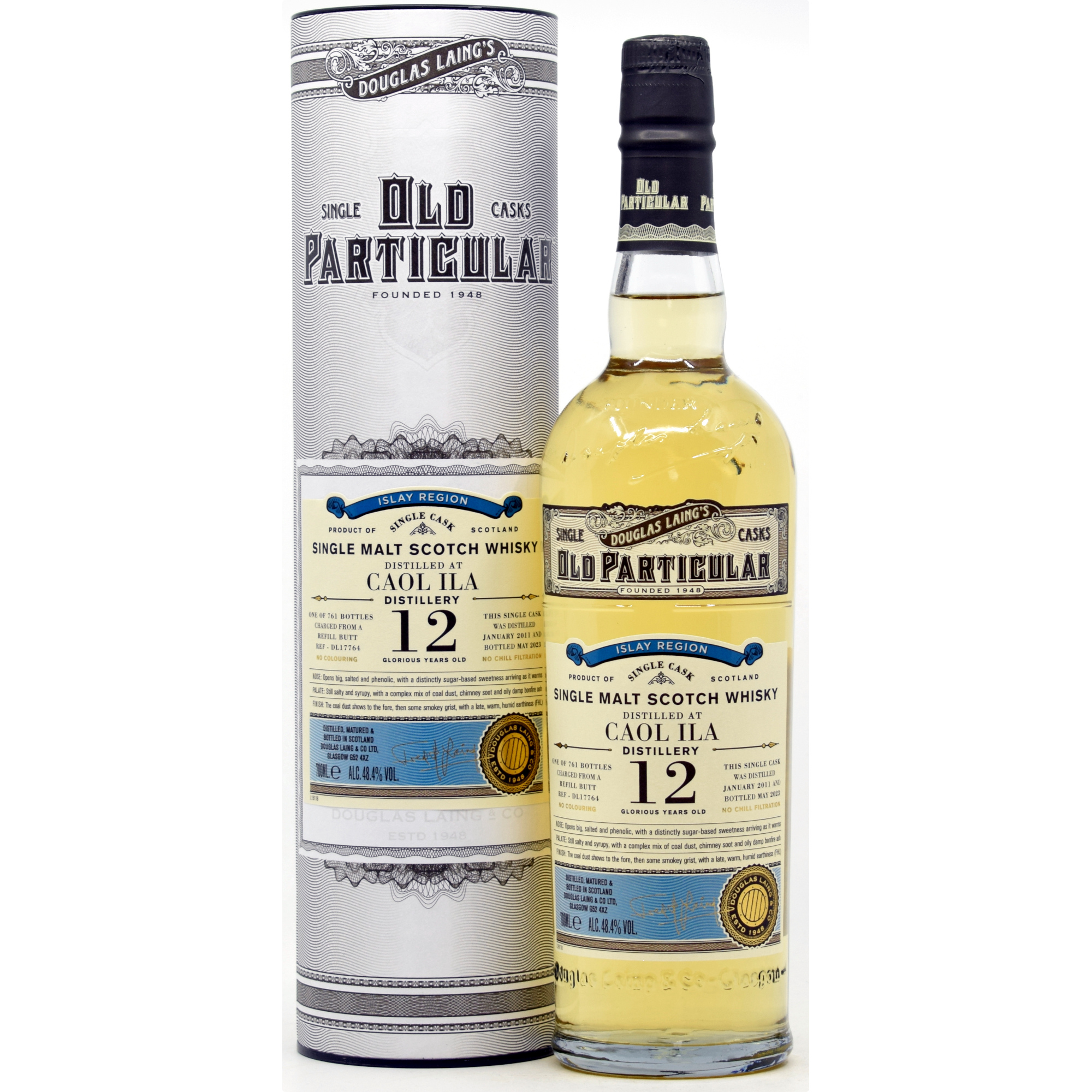 Caol Ila 12 Jahre 2011/2023 Old Particular Douglas Laing 48,4% vol.