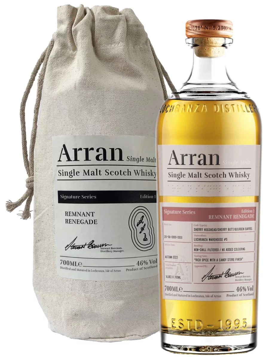 Arran-Signature-Series-Edition-1-Remnant-Renegade Arran The Signature Series Edition 1 – Remnant Renegade 46% vol.