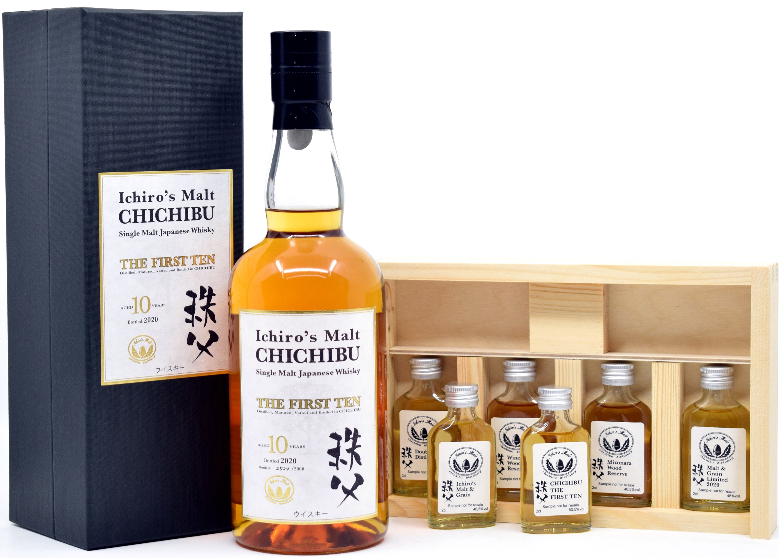 chichibu_ten_set Chichibu The First Ten 2020 50,5% vol. + Tastingset 6x 2cl