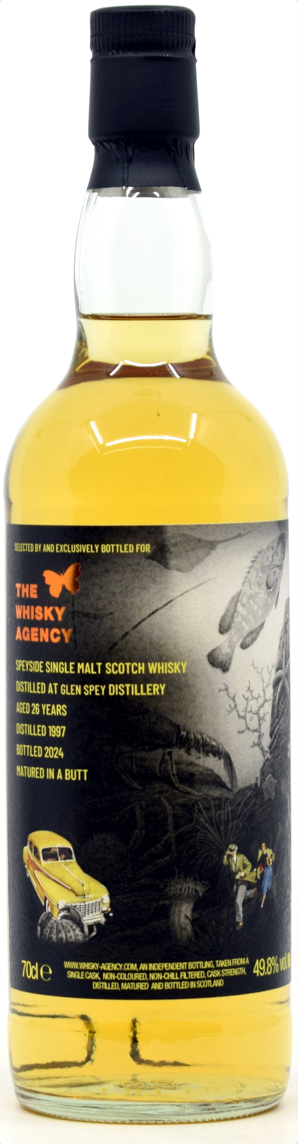 gleb_spey_1997_TWA Glen Spey 26 Jahre 1997/2024 The Whisky Agency 49,8% vol.