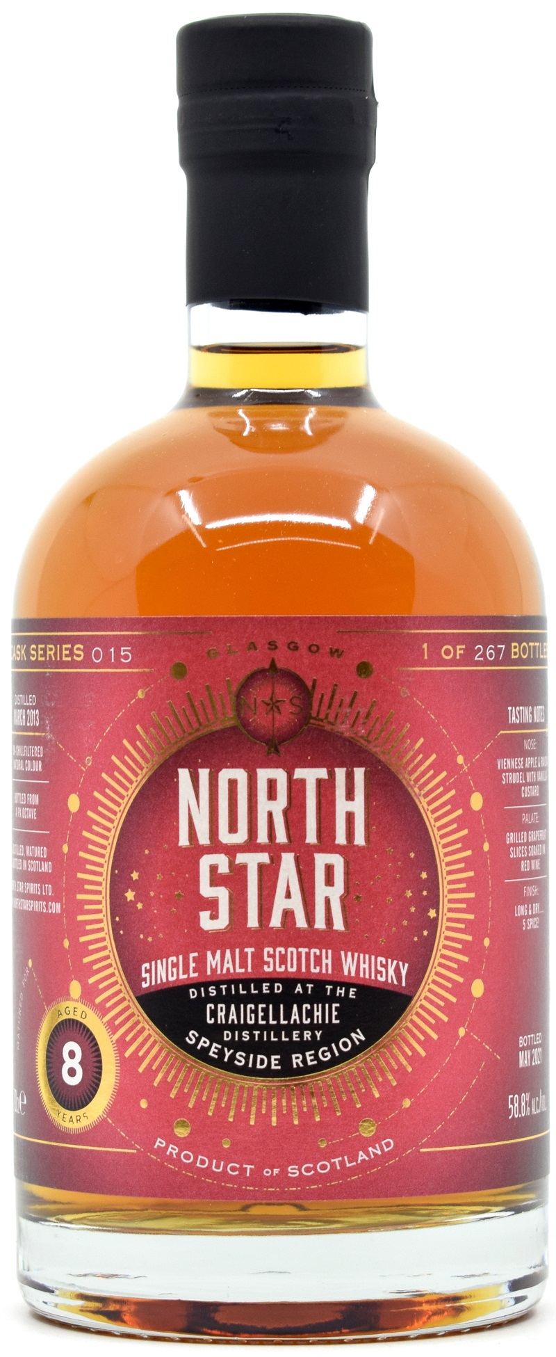 craigellachie_8_nss_588 Craigellachie 8 Jahre 2013/2021 PX Sherry North Star Spirits #015 58,8% vol.