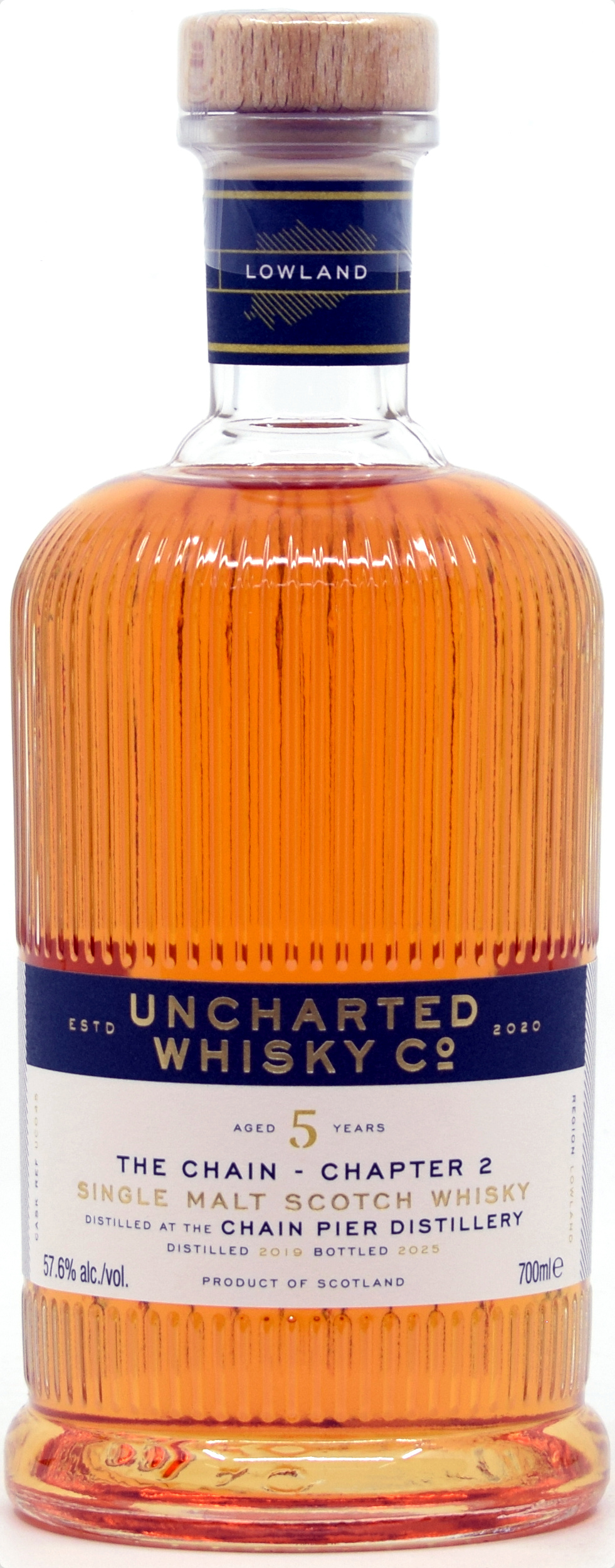 thechain_uwc Chain Pier 2019/2025 1st Fill Red Wine The Chain - Chapter 2 Uncharted Whisky 57,6% vol.