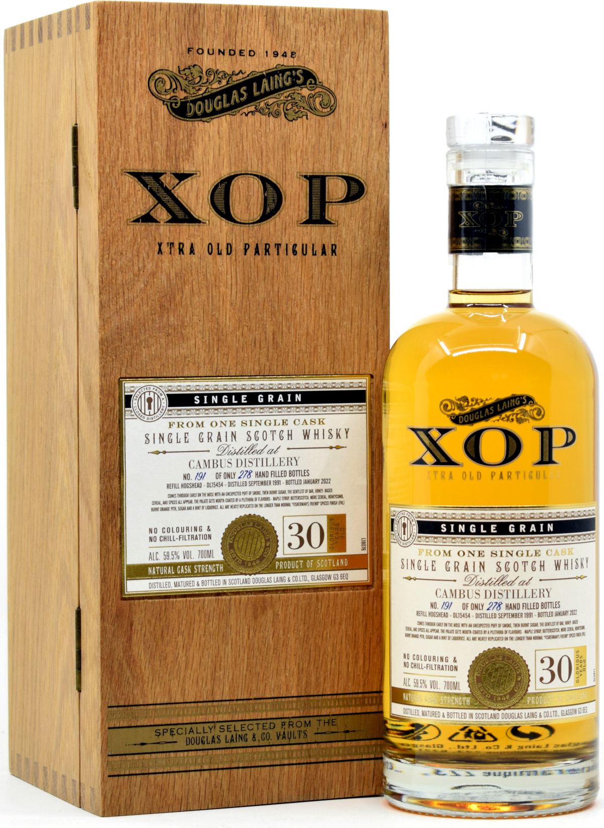 cambus_30_DLCjSv7g6qGED7S Cambus 30 Jahre 1991/2022 Old Particular Douglas Laing 59,5% vol.