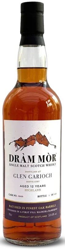 dm_glen_garioch_12 Glen Garioch 12 Jahre 2013/2025 1st Fill Madeira Barrique Dram Mor 53,6% vol.