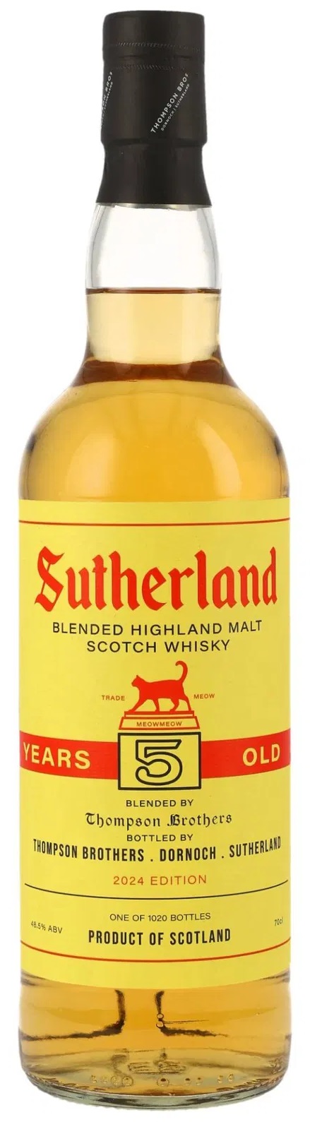 Sutherland-5-2024-pst Sutherland 5 Jahre Thompson Bros 2024 Edition 48,5% vol.