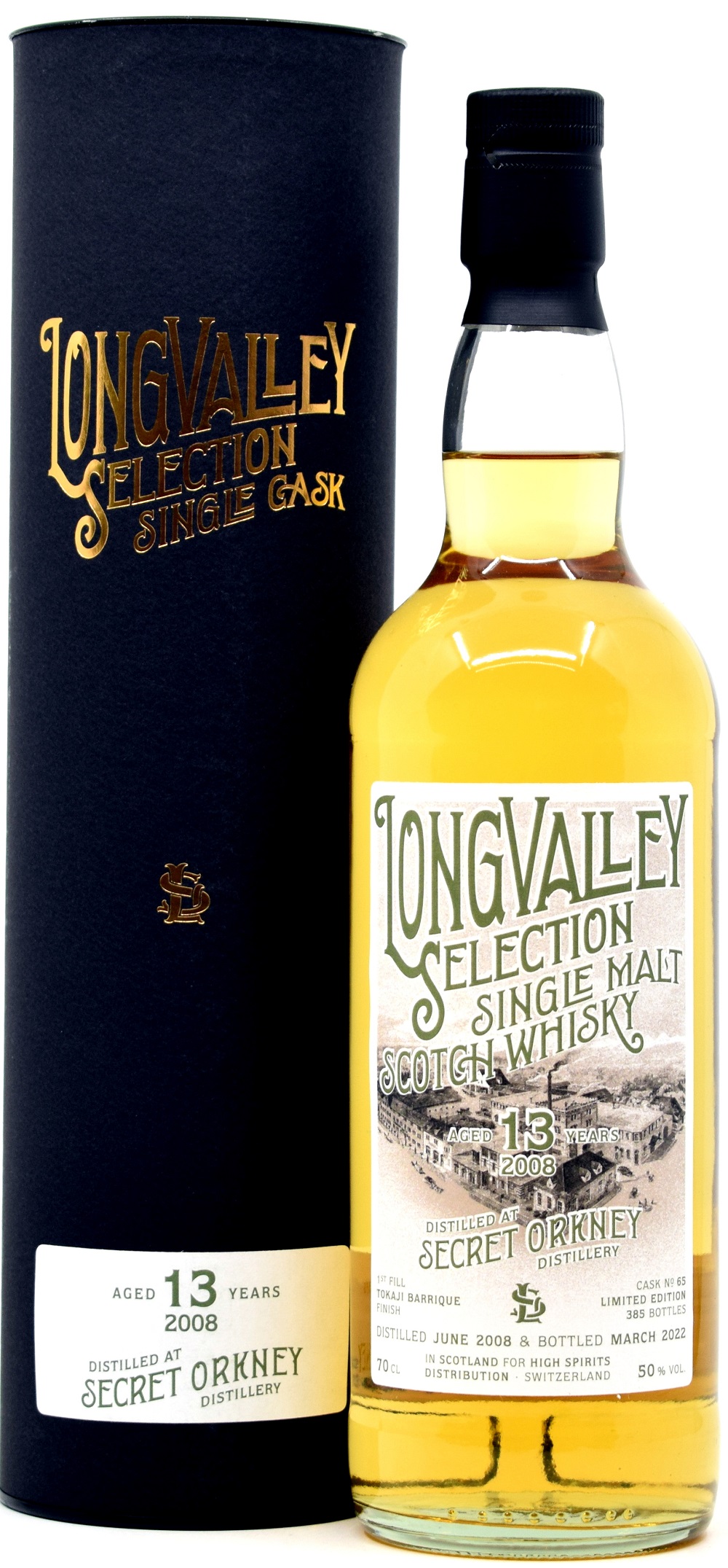 orkney_13_LV Secret Orkney 13 Jahre 2007/2021 1st Fill Tokaji Barrique LongValley Selection 50% vol.