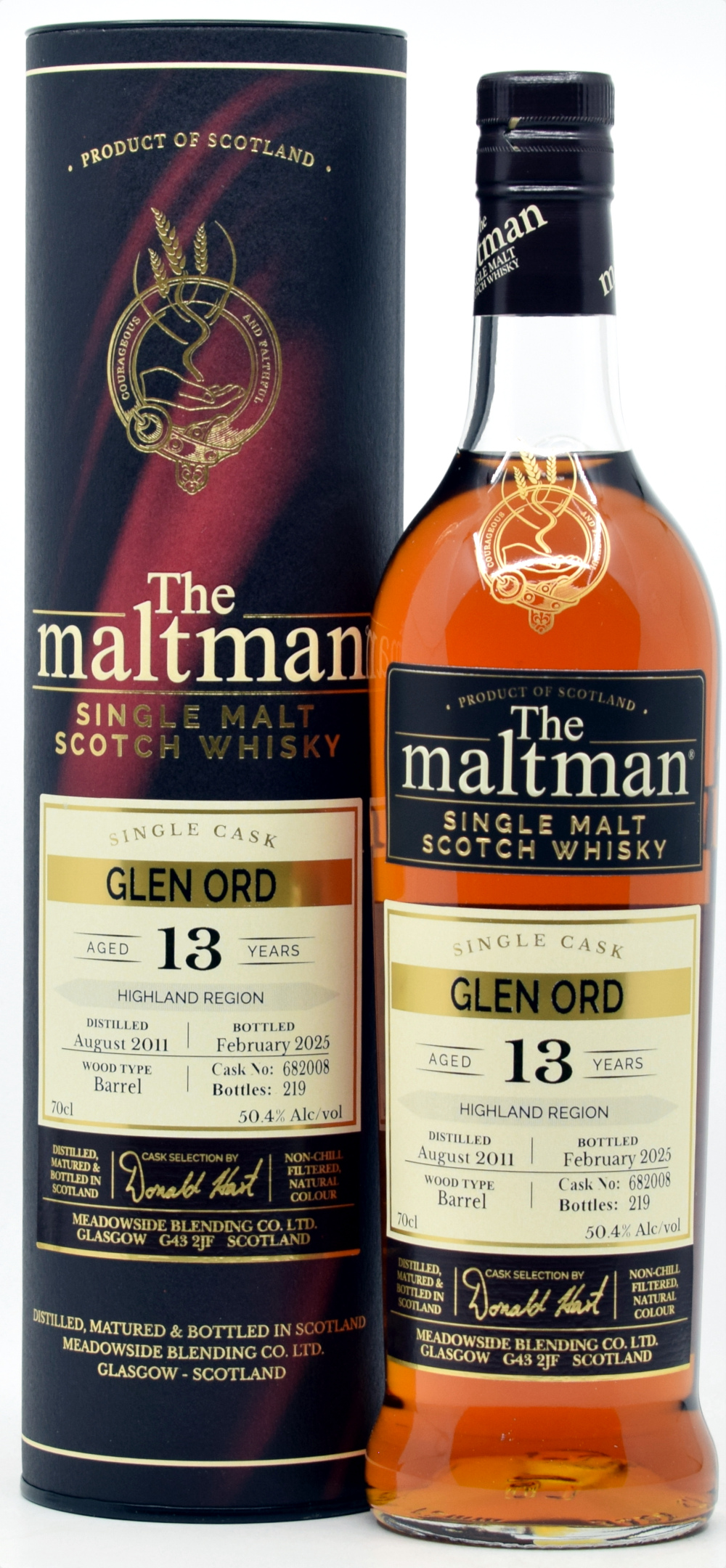 Glen Ord 13 Jahre 2011/2025 The Maltman 50,4% vol.