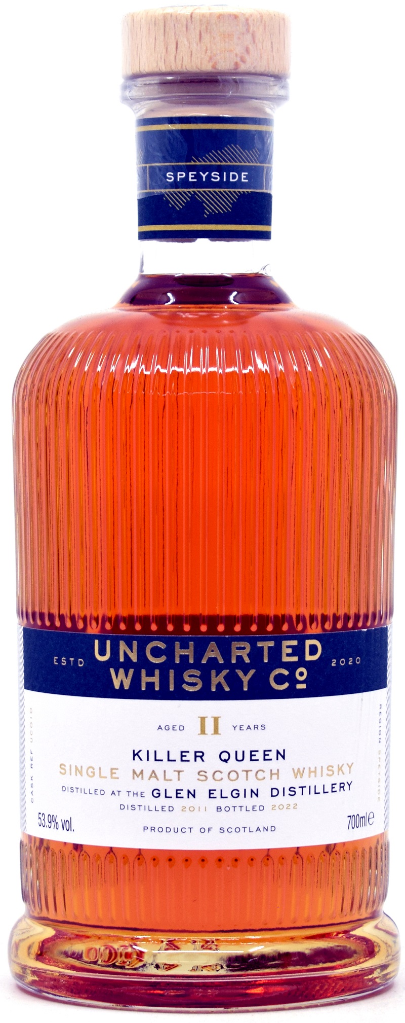 Glen Elgin 11 Jahre 2011/2022 1st Fill Madeira Killer Queen Uncharted Whisky 53,9% vol.