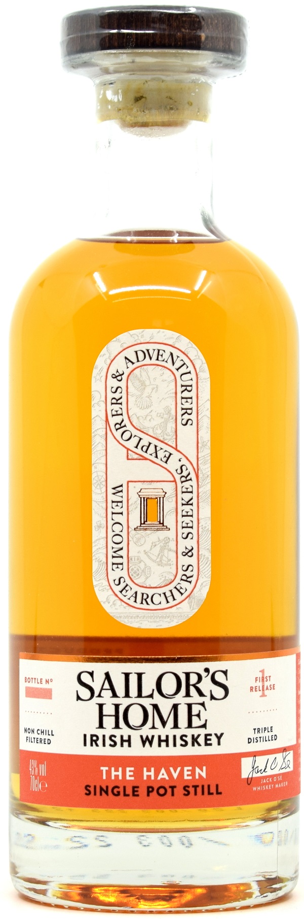 sailors_haven Sailor's Home The Haven Irish Whiskey 43% vol.