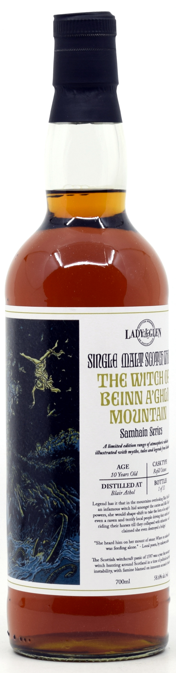 blair_Athol10_samhain Blair Athol 10 Jahre Refill Octave Samhain Series Lady of the Glen 58,6% vol