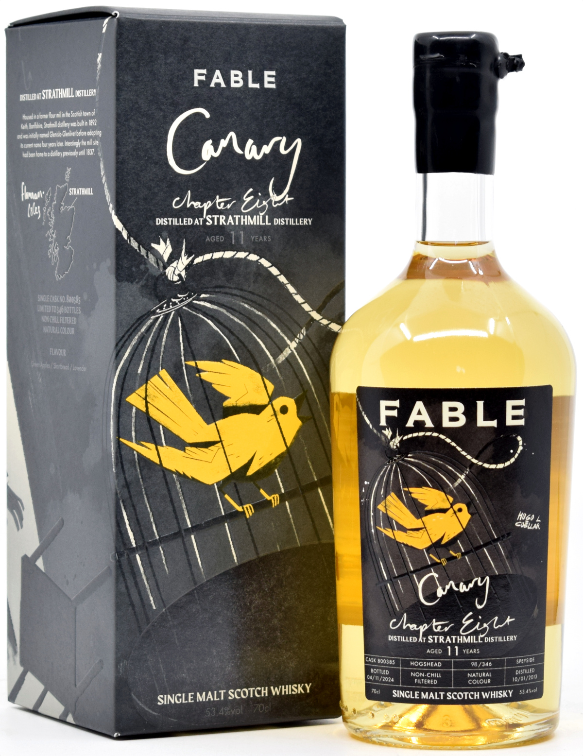 strathmill_11_fable Strathmill 11 Jahre 2013/2024 Fable Chapter eight Canary 53,4% vol.