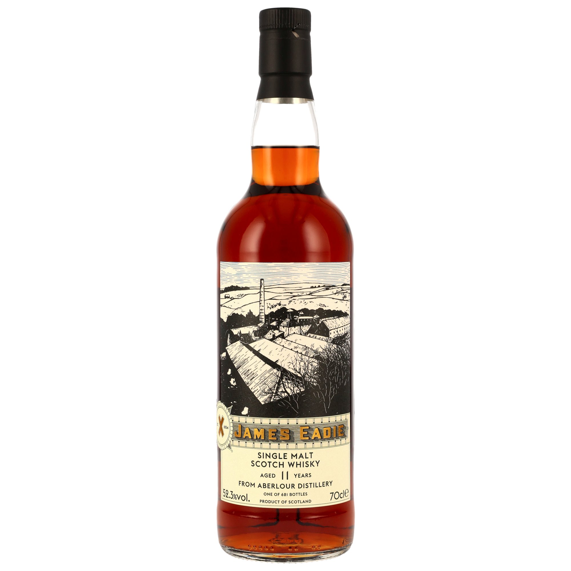 Aberlour 11 Jahre 2014/2026 1st Fill Oloroso Sherry Butt #378485 James Eadie 52,3% vol.