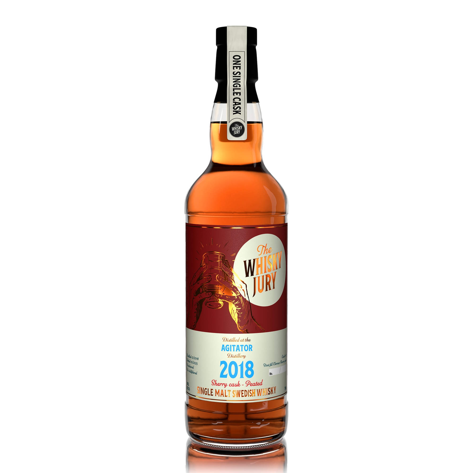 Agitator 2018/2025 1st Fill Oloroso Sherry The Whisky Jury 47,2% vol.