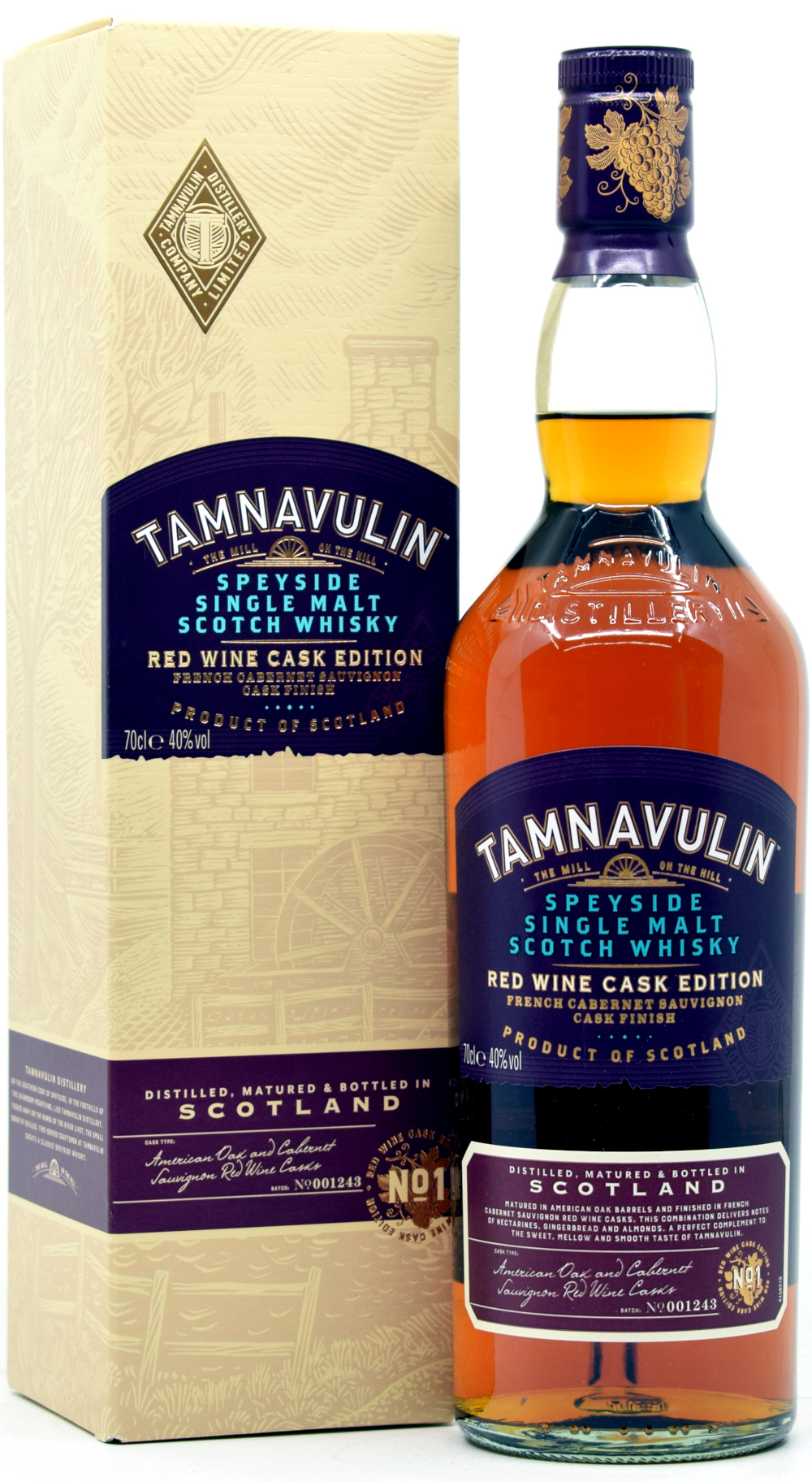 tamnavulin_cabernet Tamnavulin Red Wine Cask Edition French Cabernet Sauvignon