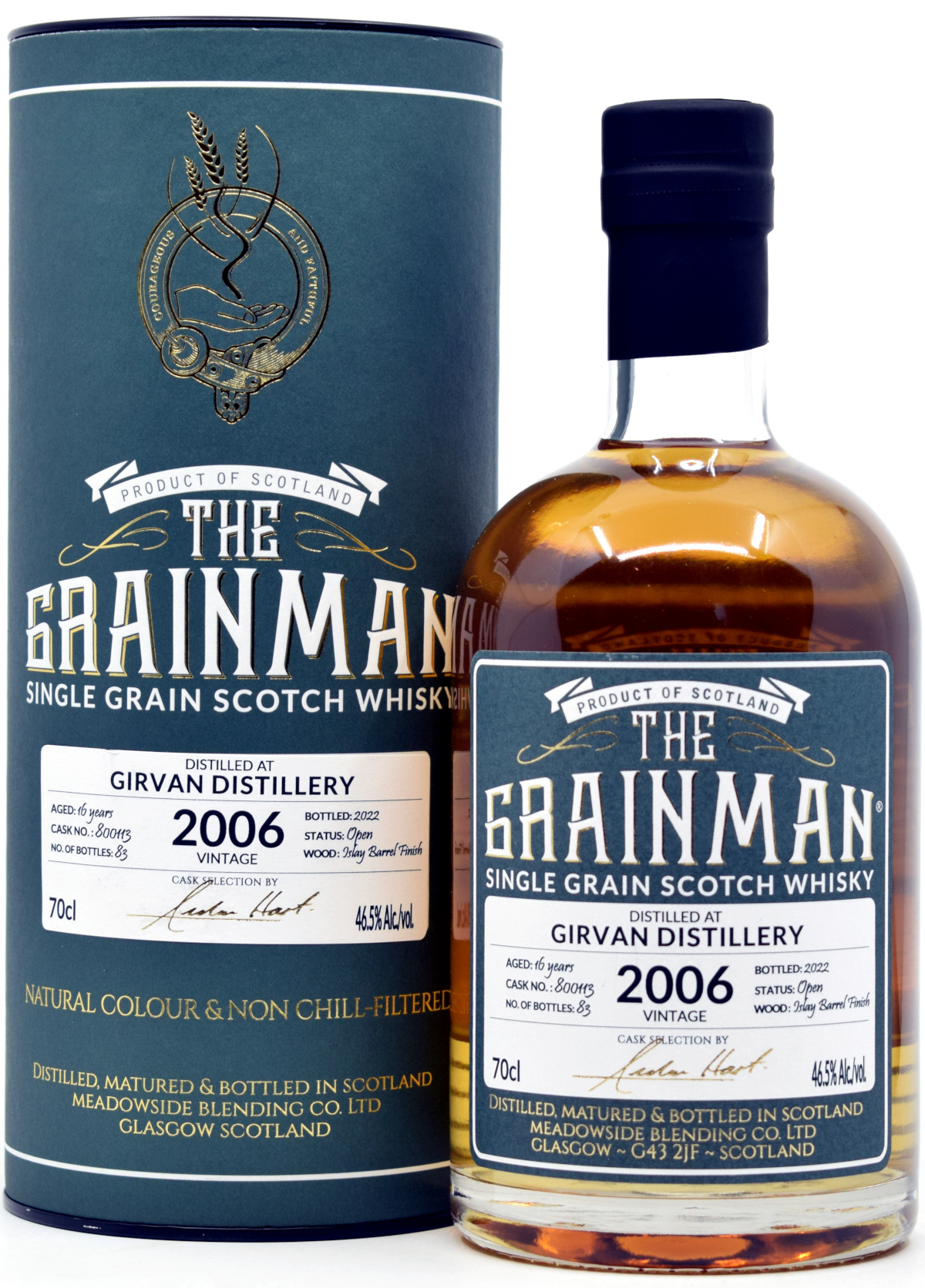 girvan_2006_mblvIltyCEgDpV7a Girvan 16 Jahre 2006/2023 Islay Cask The Grainman 46,5% vol.