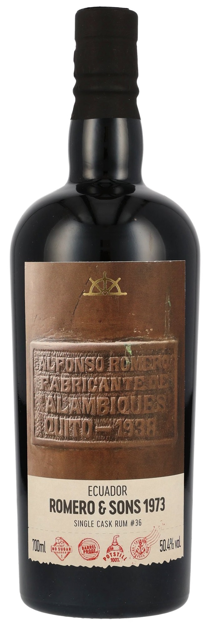 FRC-Ecuador-Romero-36 Romero & Sons Ecuador Rum 1973/2023 Single Cask #36 FRC 50,4% vol.