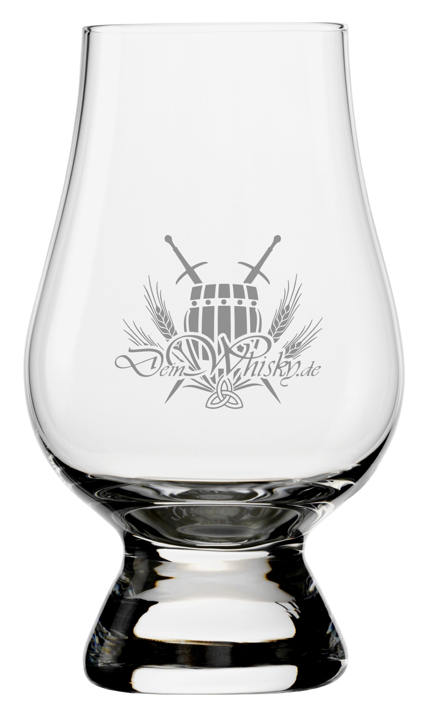 Glencairn Glas mit deinwhisky.de-Logo