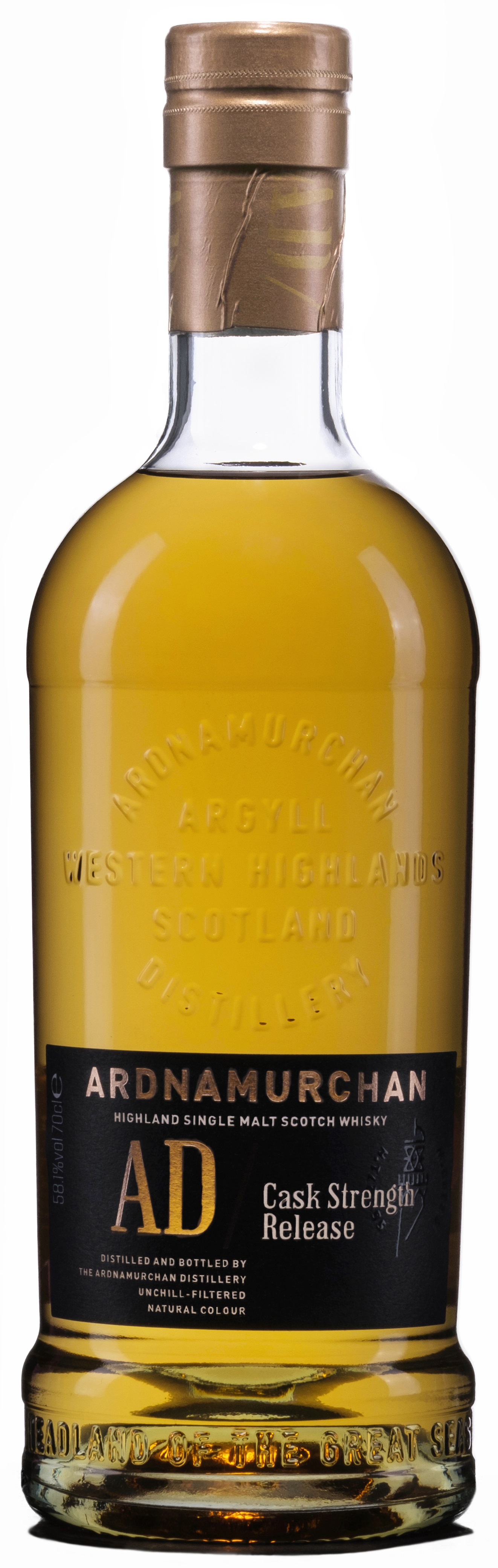 ardnamurchan_CS_2023 Ardnamurchan Single Malt Batch AD / Cask Strength Relase 2023 58,1% vol.