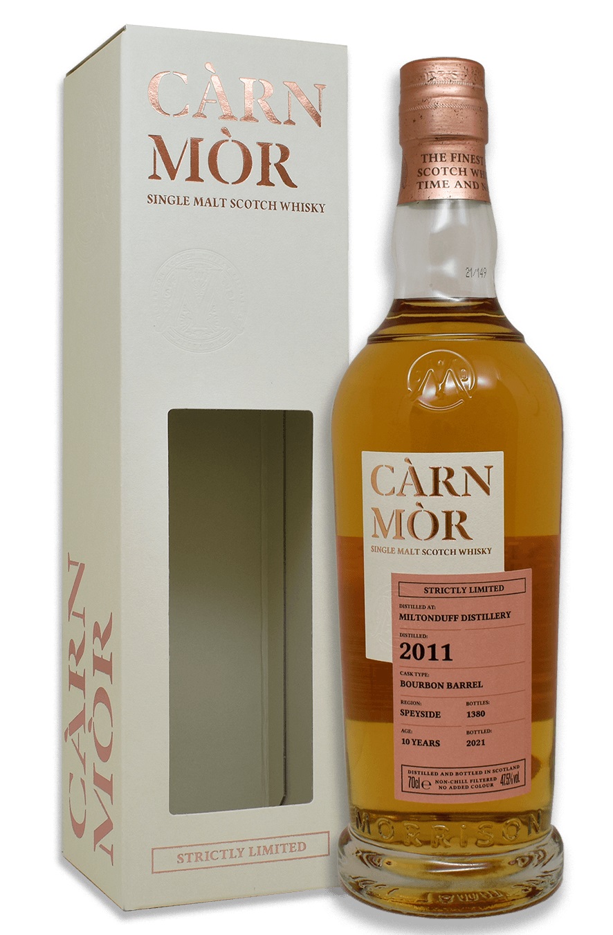 miltonduff_2011_CM Miltonduff 10 Jahre 2011/2021 Carn Mor Strictly Limited 47,5% vol.