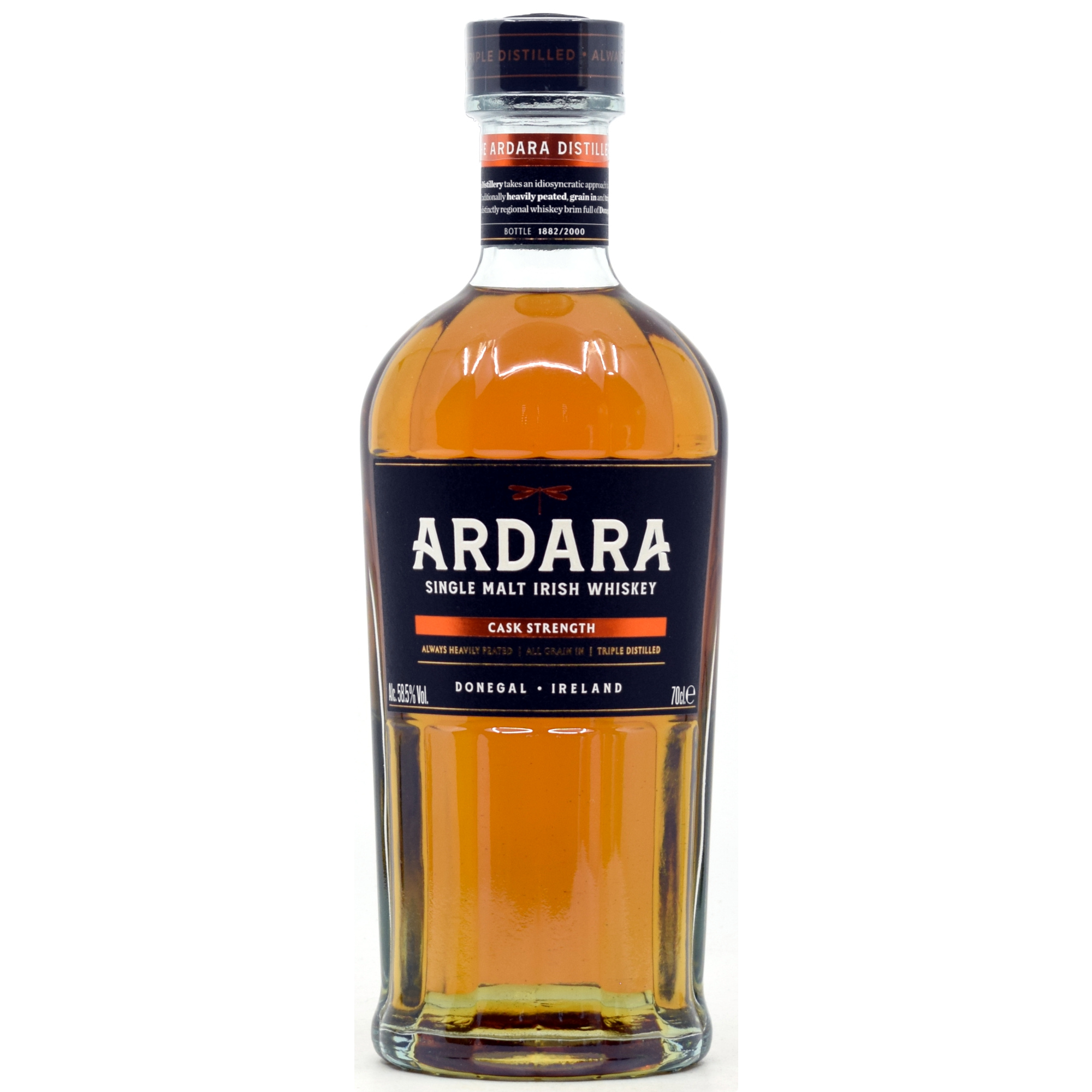 Ardara Cask Strength Single Malt Irish Whiskey 58,5% vol.