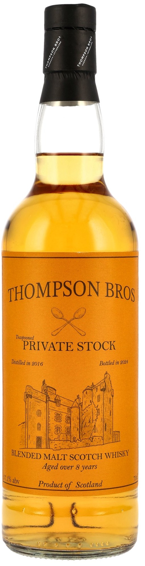 Teaspooned Private Stock 2016/2024 Thompson Bros 57,1% vol.