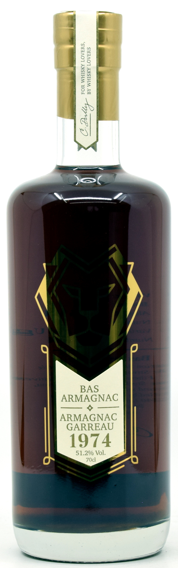 Bas Armagnac Château Garreau 50 Jahre 1974/2024 C. Dully Selection 51,2% vol.