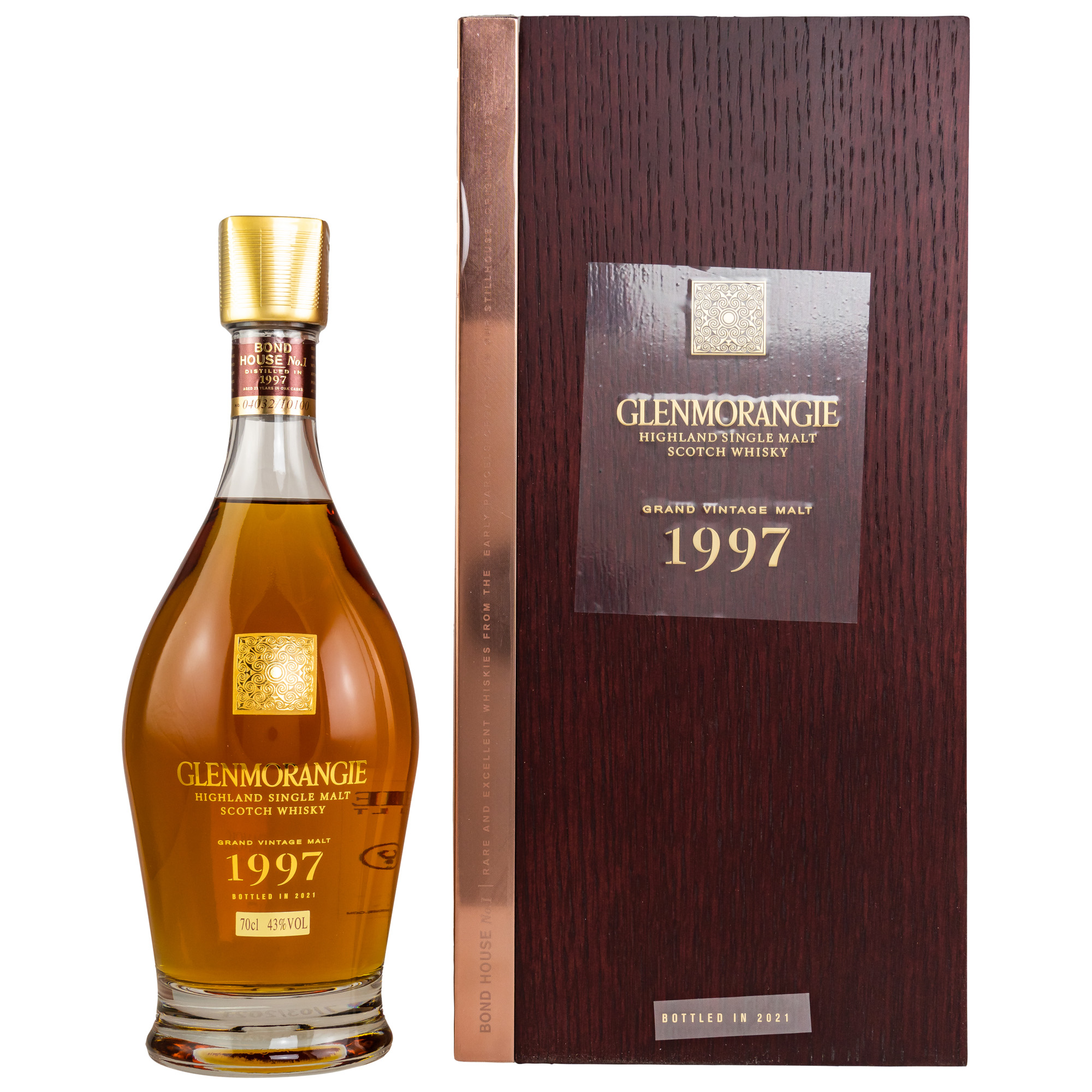 Glenmorangie-Grand-Vintage-Malt-1997 Glenmorangie Grand Vintage 23 Jahre 1997/2021 Bond House No. 1 Collection