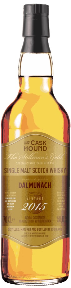 Dalmunach 8 Jahre 2015/2023 Ex-Islay Cask The Caskhound 58,6% vol.