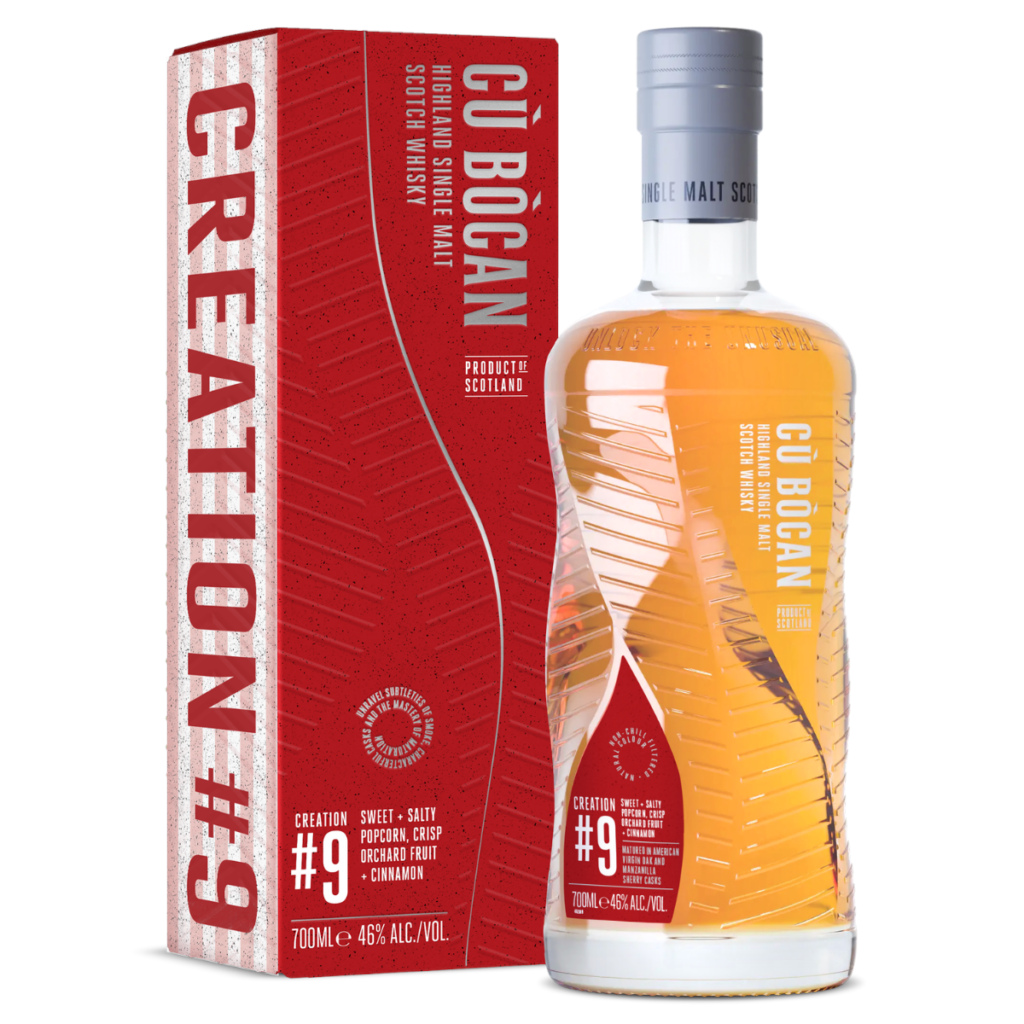 Tomatin Cù Bòcan Creation #9 17 Jahre Virgin Oak & Manzanilla Casks 46% vol.