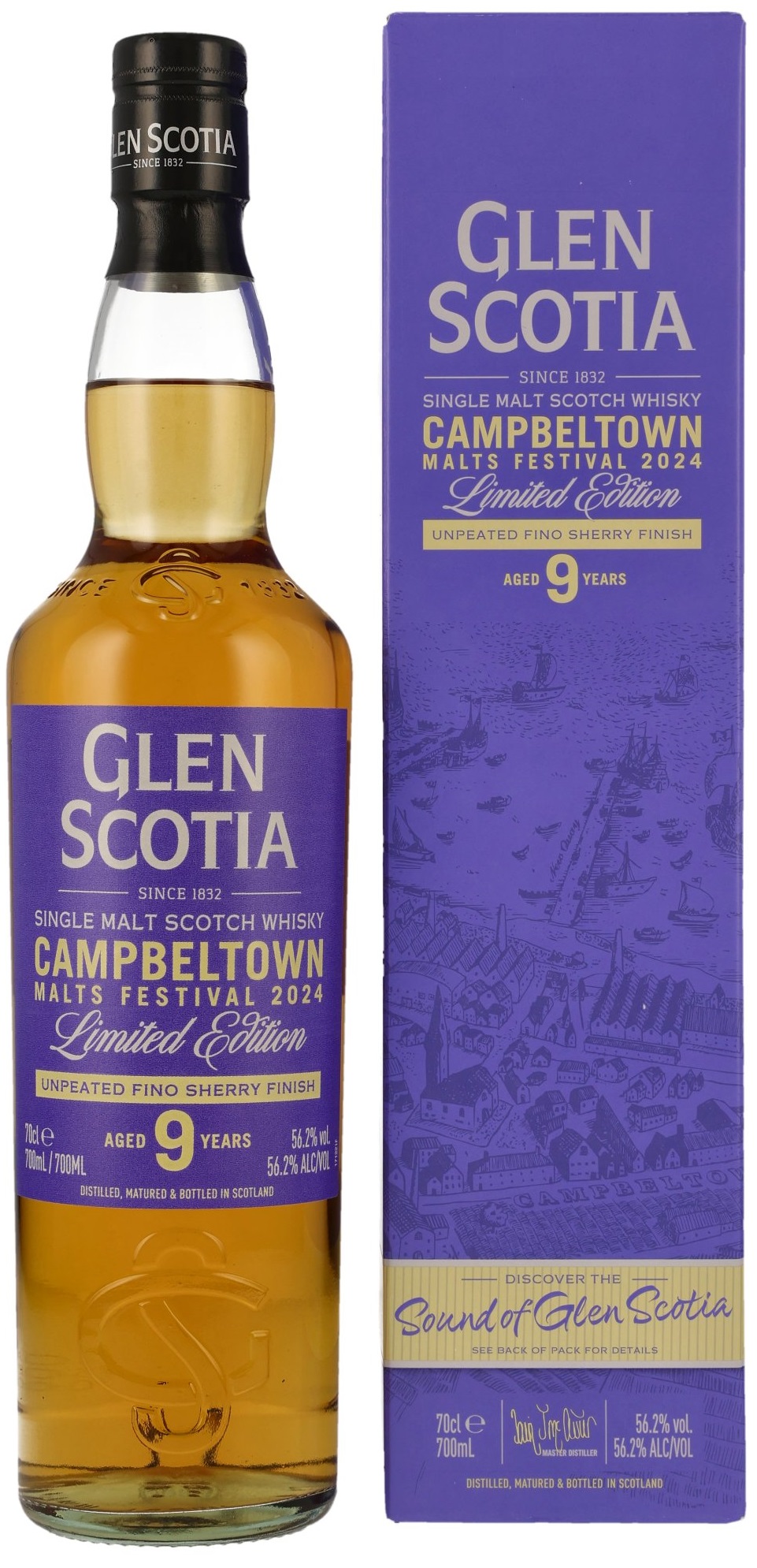 Glen-Scotia-9-yo-Unpeated-Fino-Sherry-Finish-Campbeltown-Malts-Festival-2024 Glen Scotia 9 Jahre Fino Sherry Cask Campbeltown Malts Festival 2024 56,2% vol.